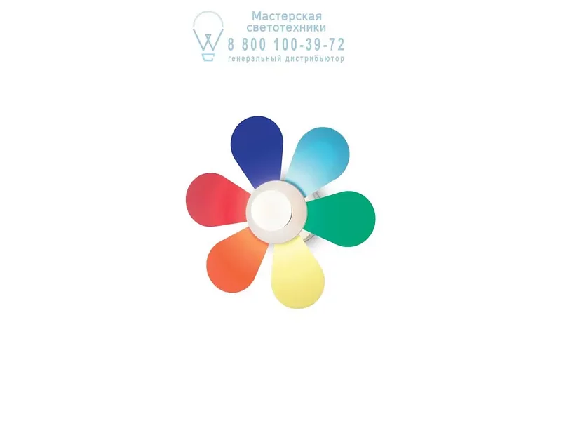 Ideal Lux FLOWER AP1 D30 накладной светильник  141329