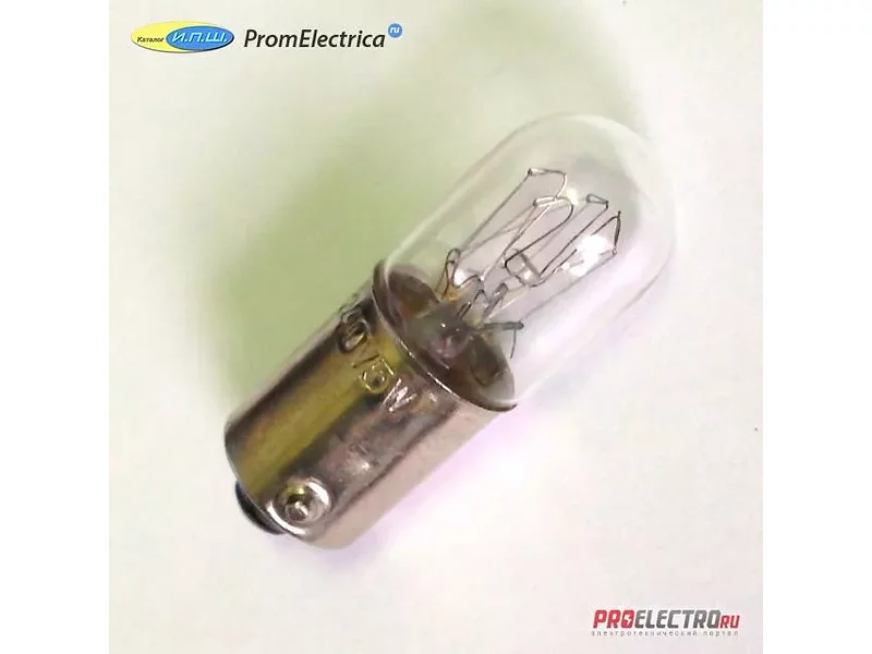 MAB-T09-S (12V/5W) 12 вольт лампа накаливания, 12V/5W Autonics - цоколь BA9S 12V