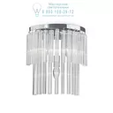 Ideal Lux ELEGANT AP3 накладной светильник хром 027975