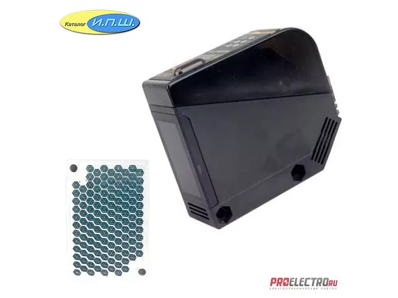 BX3M-PFR Фото датчик с отражателем, 3 м, выход реле, NC или NO, Autonics