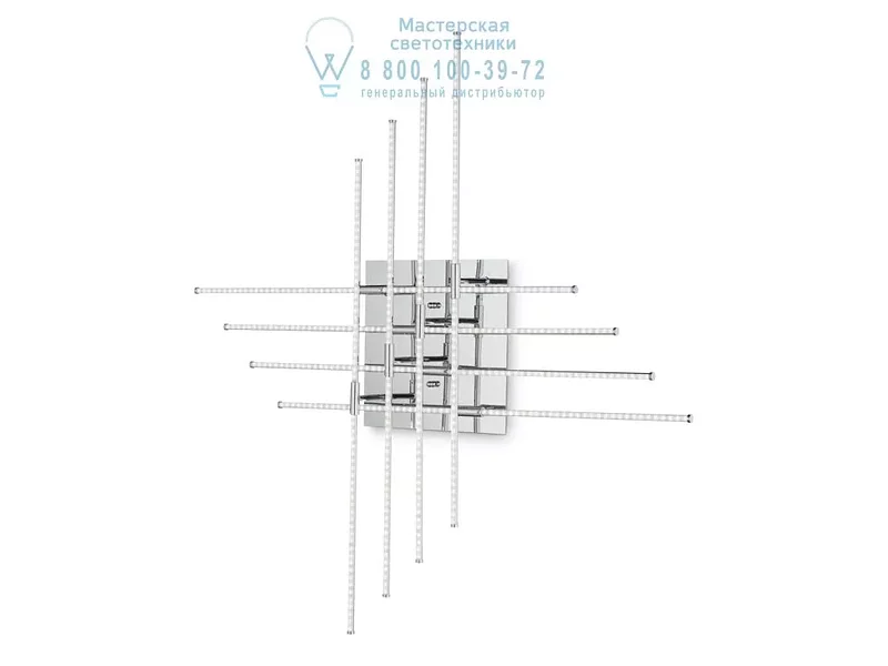 Ideal Lux CROSS PL480 потолочный светильник хром 114767