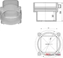 Л250 Коробка установочная Л-250