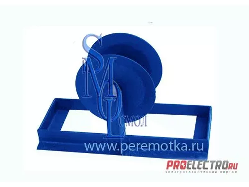 Кабельный ролик. Ролик для прокладки кабеля прямой РП-80-200.