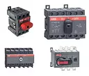 Рубильник реверсивный перекидной ABB OT100F3C до 100А трехполюсный