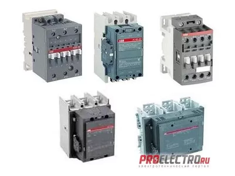 Контактор пускатель ABB AF16-30-10-13 3-полюсный 100-250B AC/DC цена