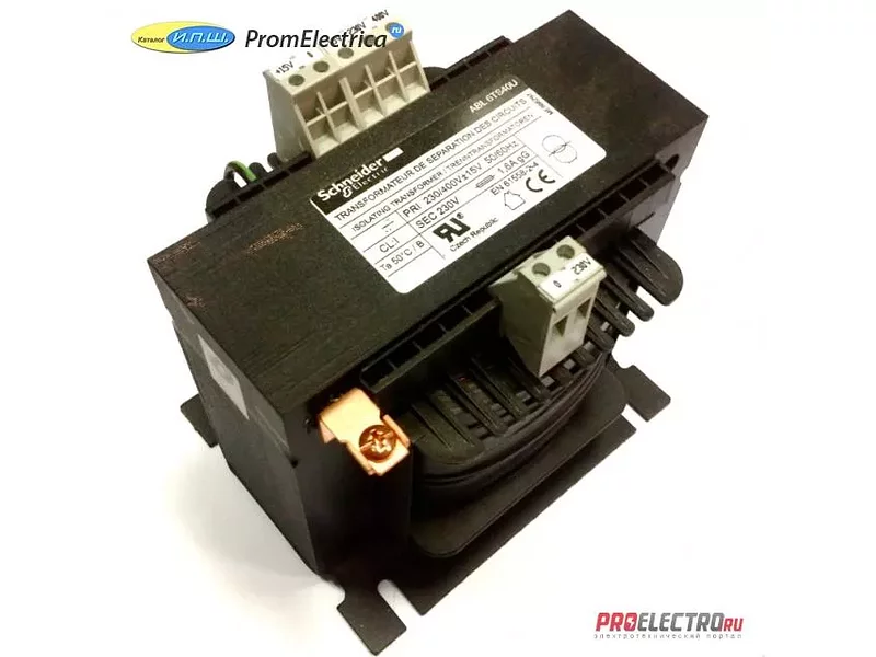 ABL6TS40B ТРАНСФОРМАТОР 230-400В 1X24В 400ВA Schneider Electric