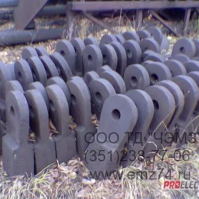 Изготавливаем било сталь 110Г13Л,било для дробилок из марганцовистой стали