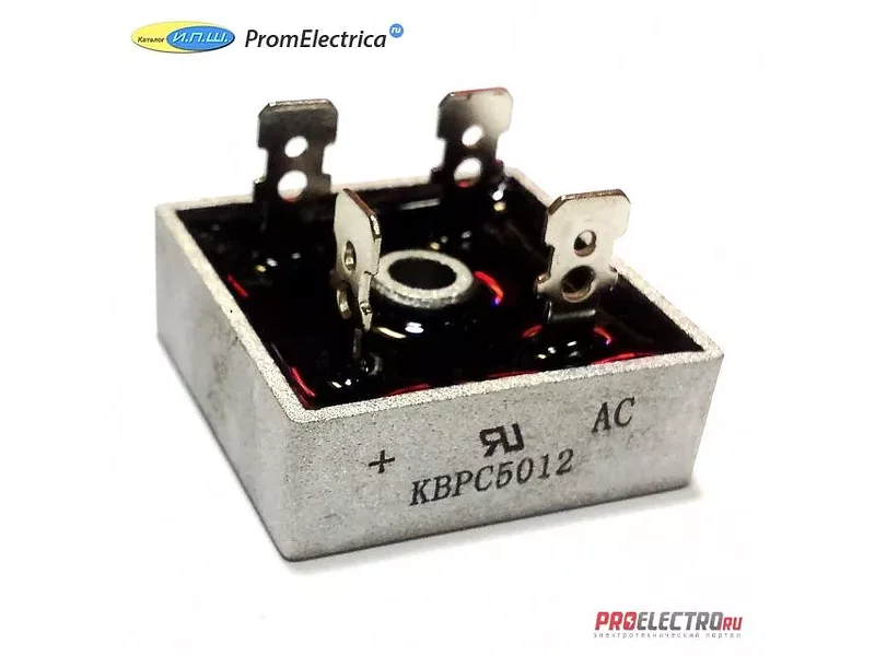 KBPC5012 Однофазный диодный мост до 50 Ампер до 1200 Вольт мост выпрямительный