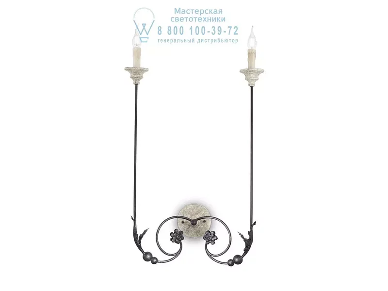 Ideal Lux VOLTERRA AP2 накладной светильник  166421