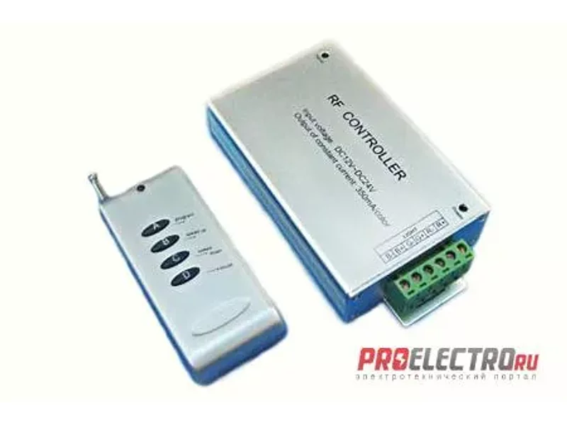 Контроллер RGB SB3500 LEDcraft 4 кнопки 12/24v 144/288w 4А