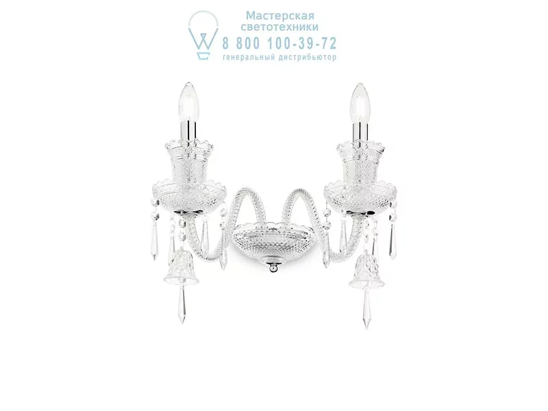 Ideal Lux REDENTORE AP2 накладной светильник прозрачный 187433