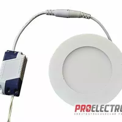 Ультратонкий светильник LC-D01W-7WW теплый белый