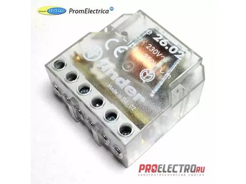260282300000 Шаговые реле Finder, 10 Ампер, 230 Вольт AC