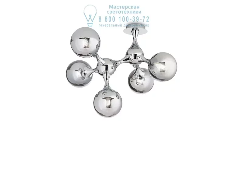Ideal Lux NODI CROMO PL5 потолочный светильник хром 200484