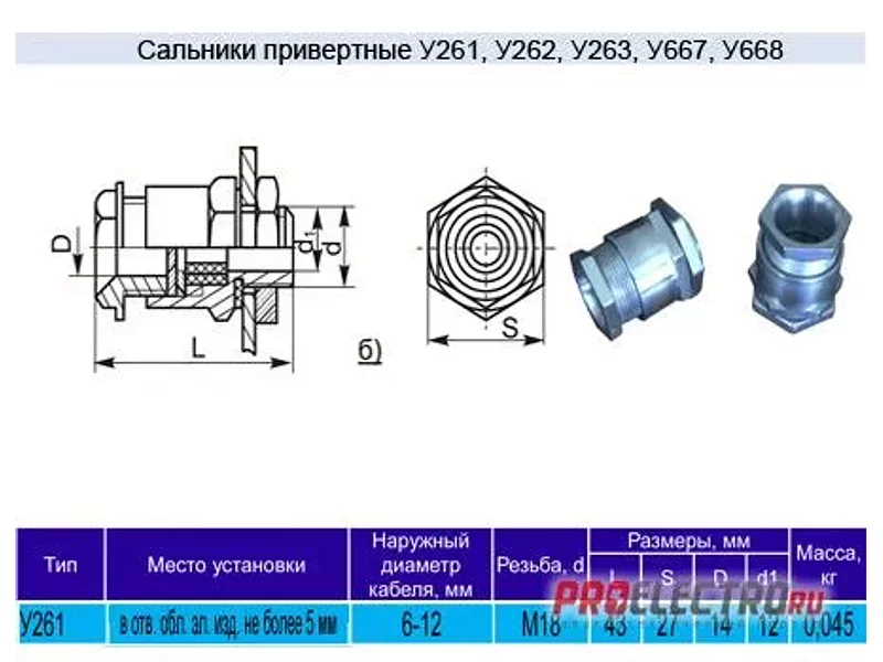 Сальник У-261 у2