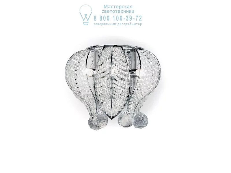 Ideal Lux MOZART AP3 накладной светильник хром 015767