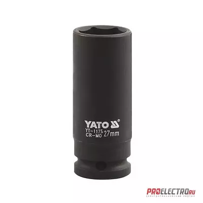 YATO YT-1047. ГОЛОВКА ТОРЦЕВАЯ УДАРНАЯ 27ММ.