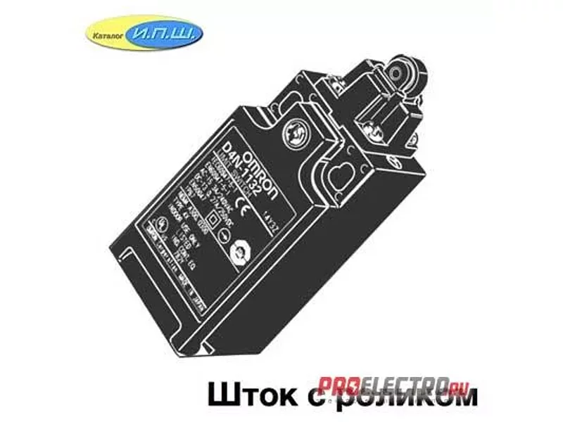 D4N-1132 OMRON - концевой выкл-ль в пластиковом корпусе IP67,-30 +70C, 5A 380VAC