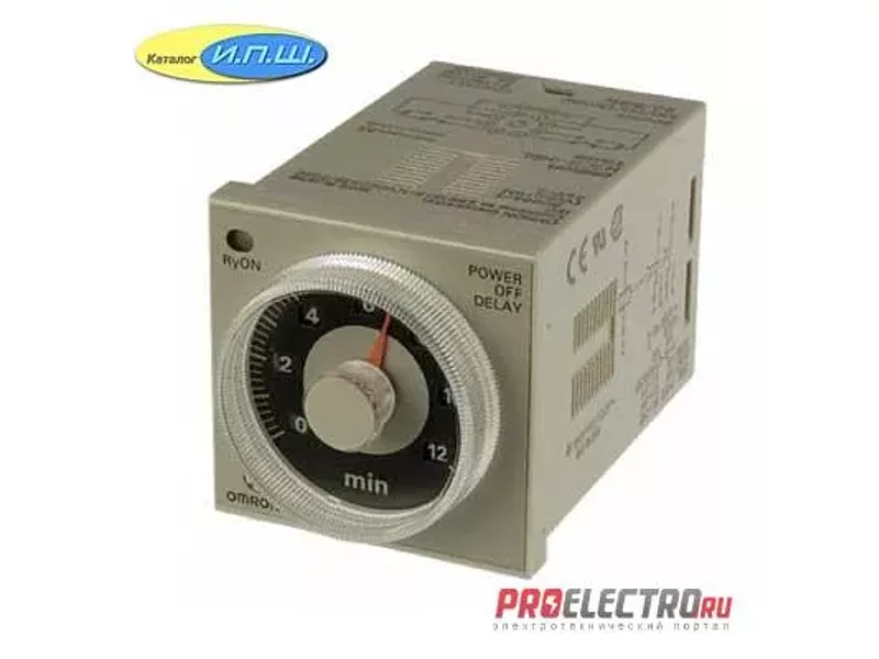 H3CR - Многофункциональный таймер, 48Х48мм, монтаж на дин, 24-240VAC/DC, Omron