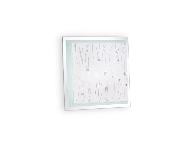 Ideal Lux OCEAN PL2 TRASPARENTE потолочный светильник прозрачный 081434