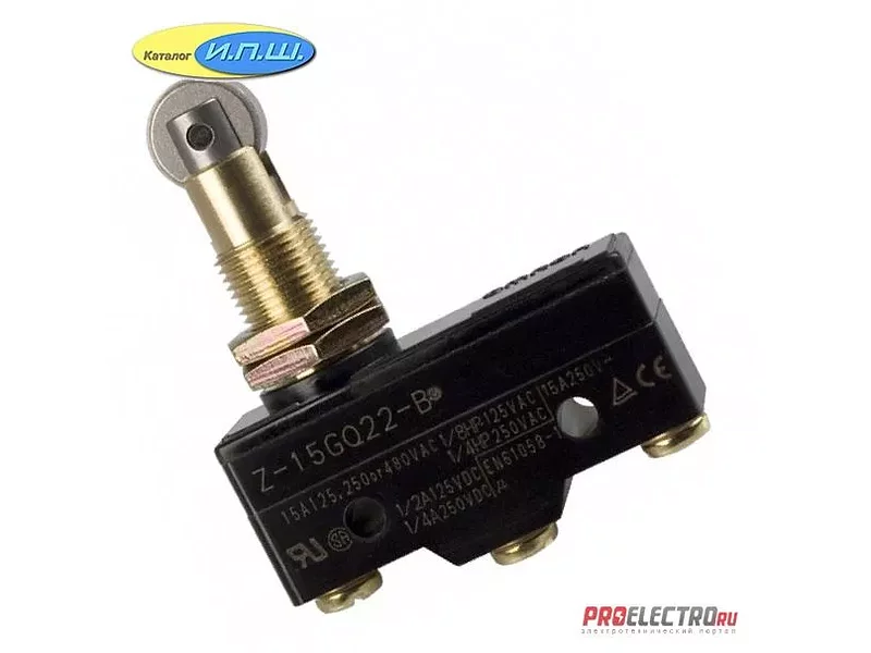 Z-15HQ21-B Концевой переключатель 15А, -25 +80С OMRON