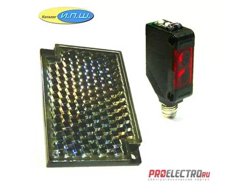 Фотодатчик E3Z-R61 Omron, рефлектор, расстояние до 4м, класс защиты iP67 и iP69k
