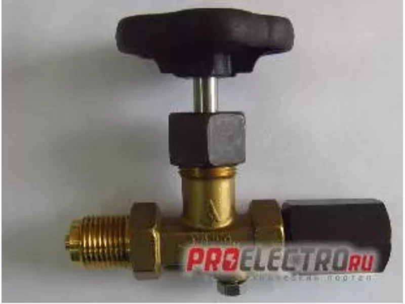 Клапан игольчатый тип S004/16 PN 250 кгс/см2 T200  G 1/2"