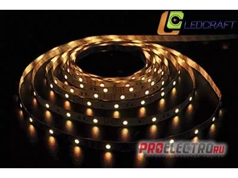 Светодиодная лента LC-5050-12Y30 IP33 желтый