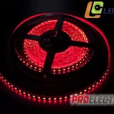 Светодиодная лента LC-3528-12R120 IP33 красный