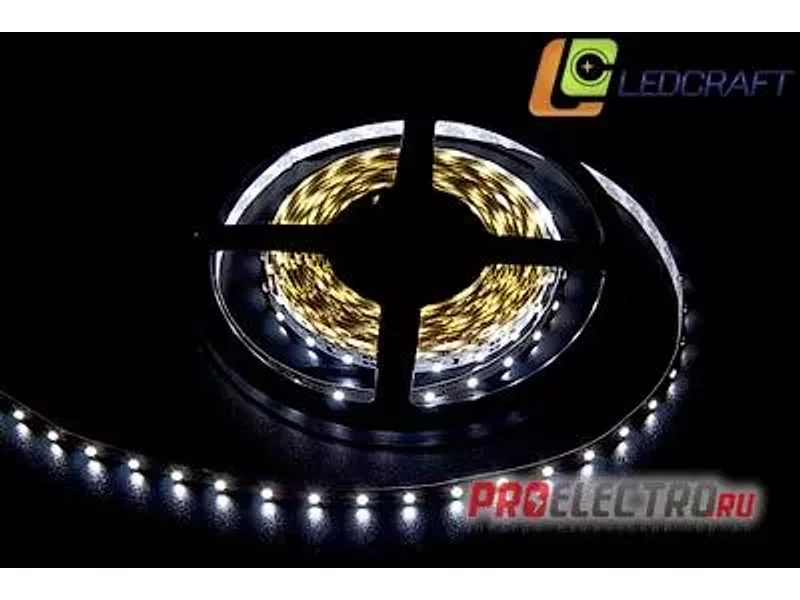 Светодиодная лента LC-3528-12W60 IP33 холодный белый