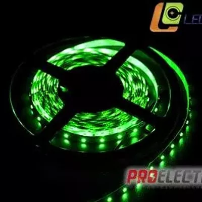 Светодиодная лента LC-3528-12G60 IP33 зеленый