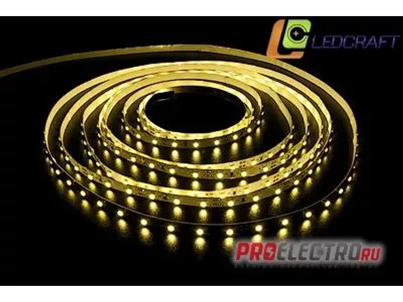 Светодиодная лента LC-3528-12WW60 IP33 теплый белый