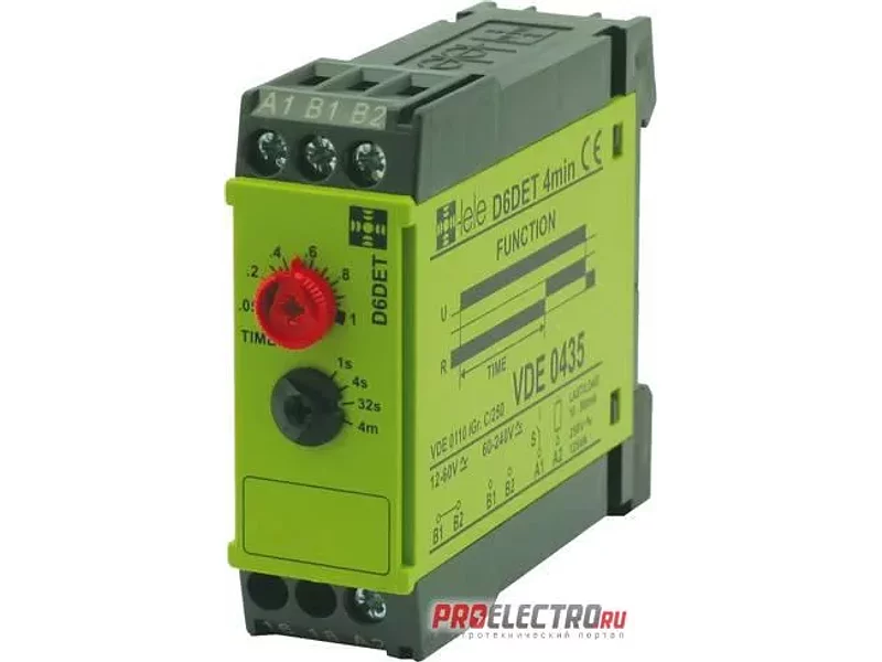 Реле времени D6DI 24VAC/DC 110-240VAC (234011)