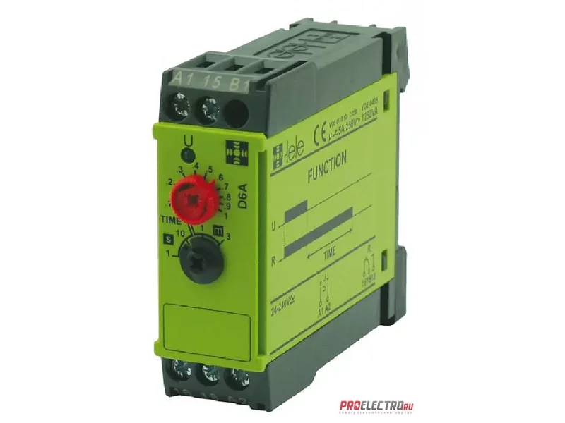 Реле времени D6DE 24VAC/DC 230VAC (234050)
