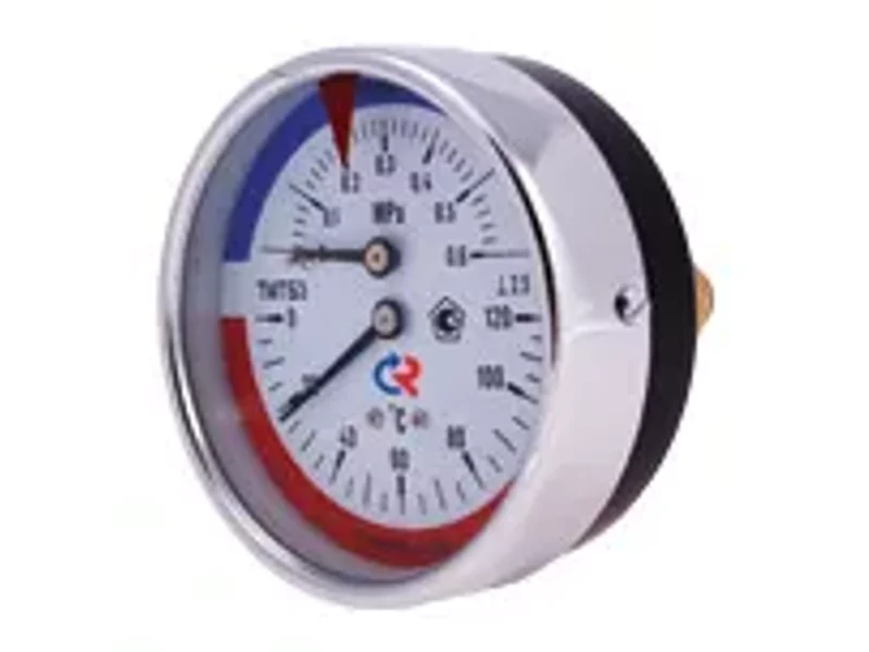 Термоманометр ТМТБ-3 0 – 4; 6; 10; 16; 25 кгс/см2/ 0 – 120; 150 гр.С
