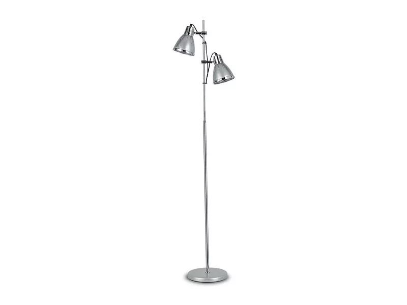 Ideal Lux ELVIS PT2 ARGENTO торшер серый 042794