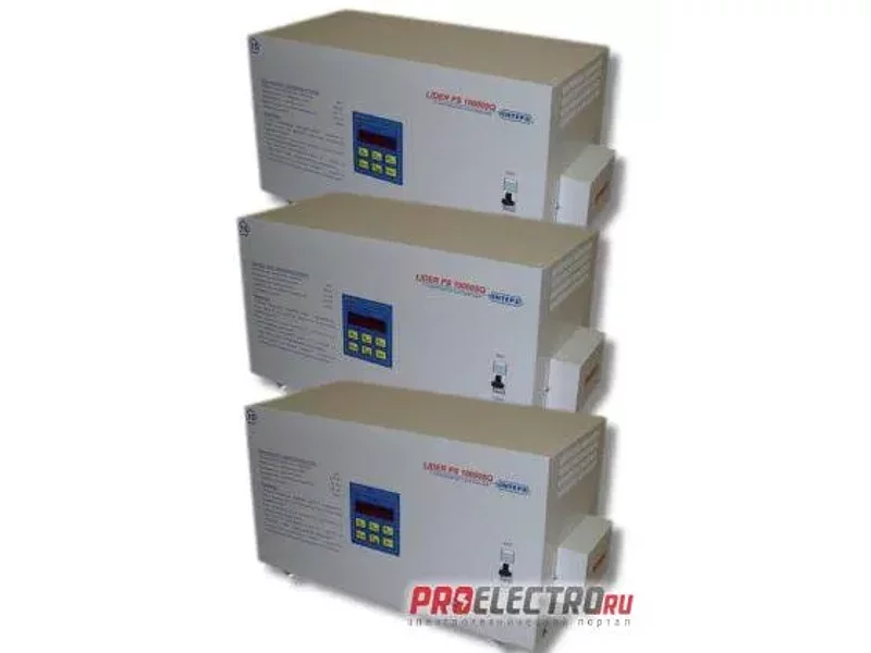 Трехфазный стабилизатор напряжения Lider PS 30W-50