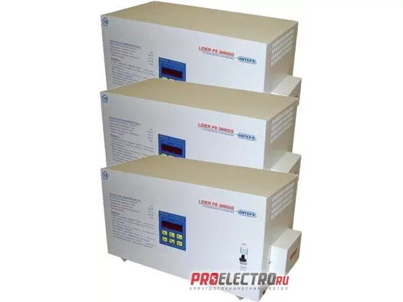 Трехфазный стабилизатор напряжения Lider PS 9W-50