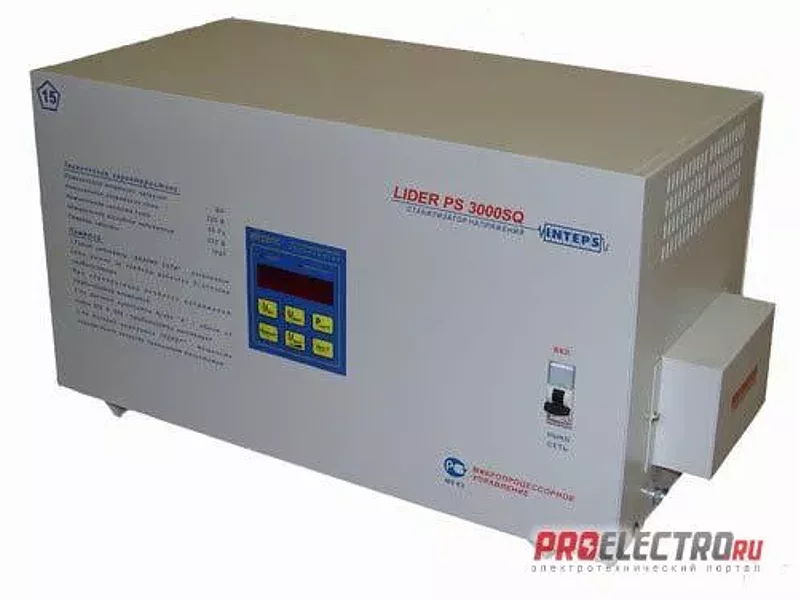 Стабилизатор напряжения Lider PS 3000SQ-40