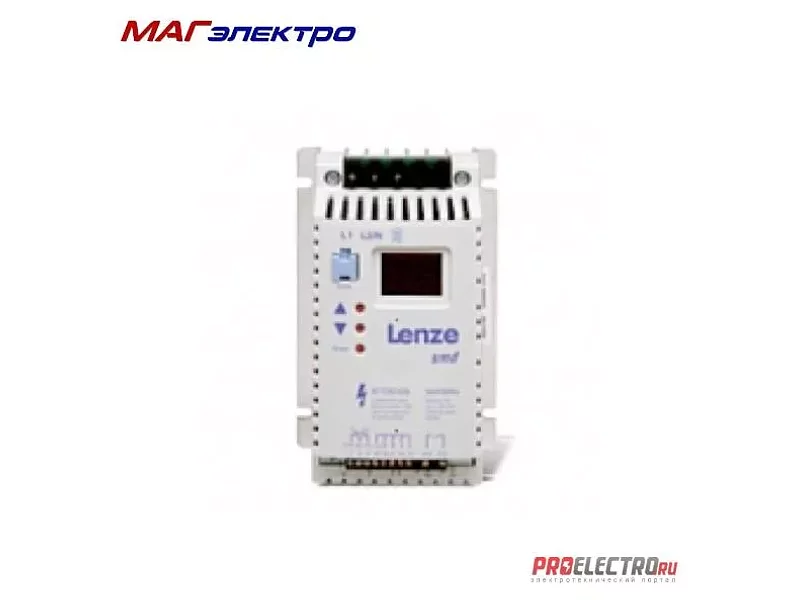 ESMD152X2SFA Lenze Преобразователь частоты, однофазный вход, для мотора 1,5 кВт