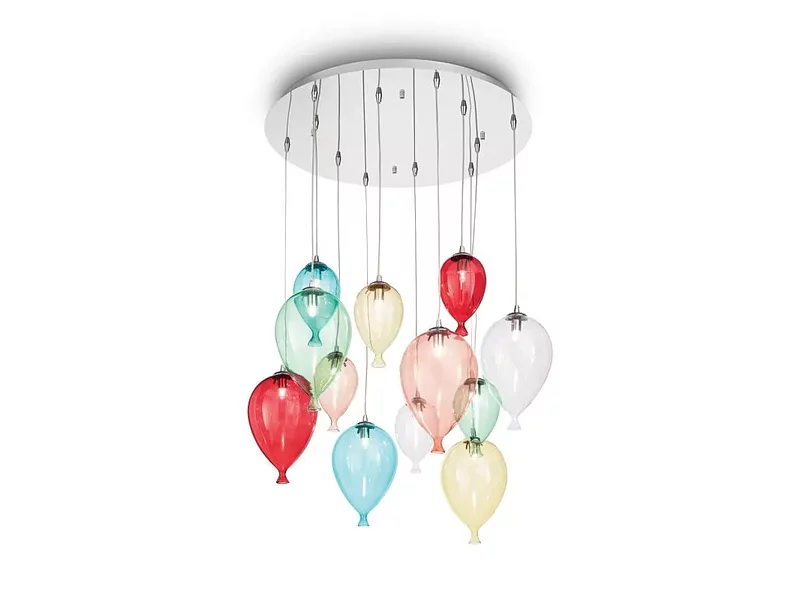 Ideal Lux CLOWN SP12 COLOR подвесной светильник  100951