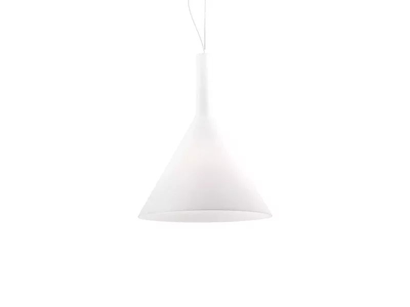 Ideal Lux COCKTAIL SP1 BIG BIANCO подвесной светильник белый 074313