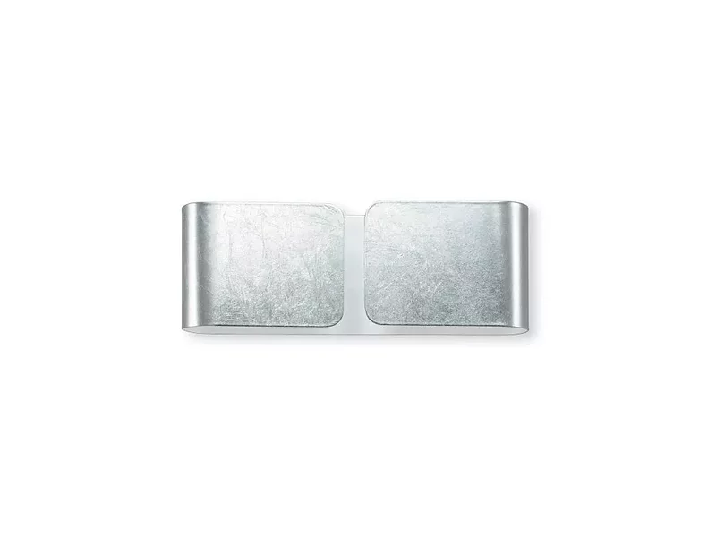 Ideal Lux CLIP AP2 MINI ARGENTO накладной светильник серый 091136