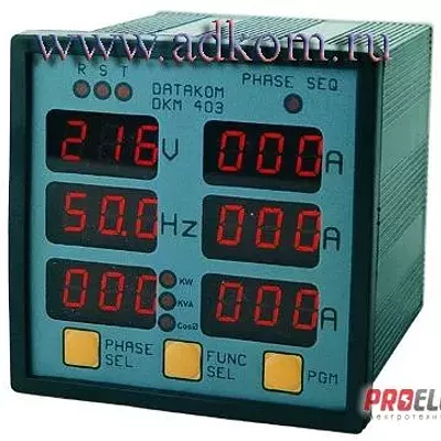 Контроллеры DATAKOM - DKG-151, DKM-403, DKM-405, DKM-409