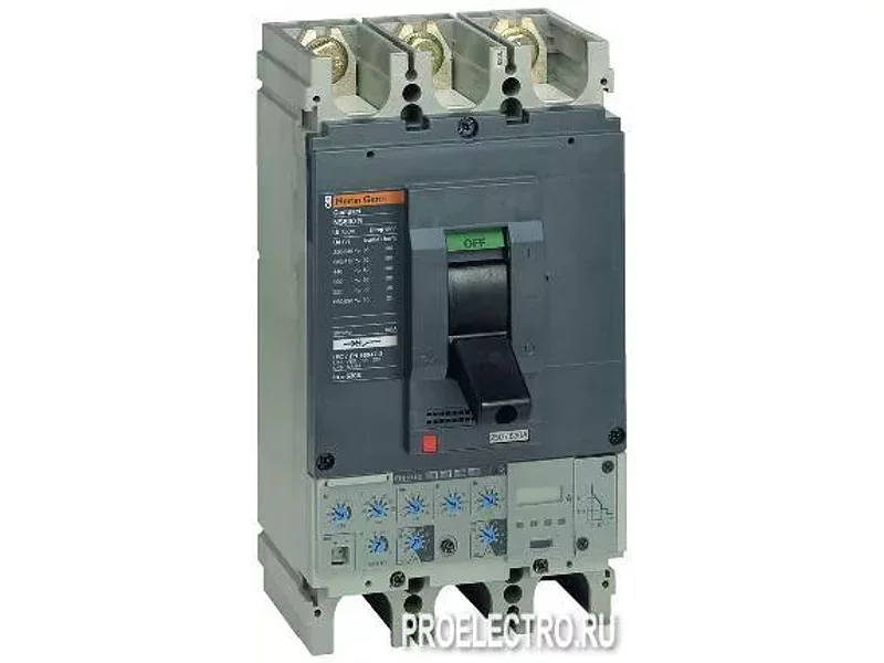 Автоматический выключатель NS400H STR23SE 250 3П3T |  32709 Schneider Electric