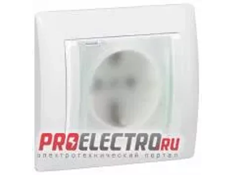 Розетка Galea Life 2К+З, IP 44, немецкий стандарт, винтовые клеммы | арт. 775924