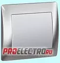 Рамка металическая Galea Life 5 постов, вертикальная, Chrome/Хром | арт. 771939