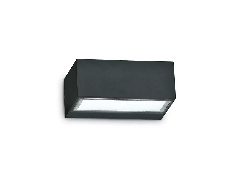 Ideal Lux TWIN AP1 NERO уличный накладной светильник черный 115375