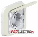 Розетка встраиваемая Plexo IP44 3К+N+З 20А 400В, Серый | арт. 55708 | Legrand
