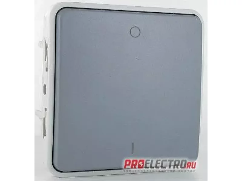Механизм двухполюсного выключателя Plexo IP55, белый | арт. 69627 | Legrand